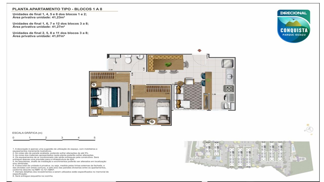 Apartamento à venda com 2 quartos, 41m² - Foto 20