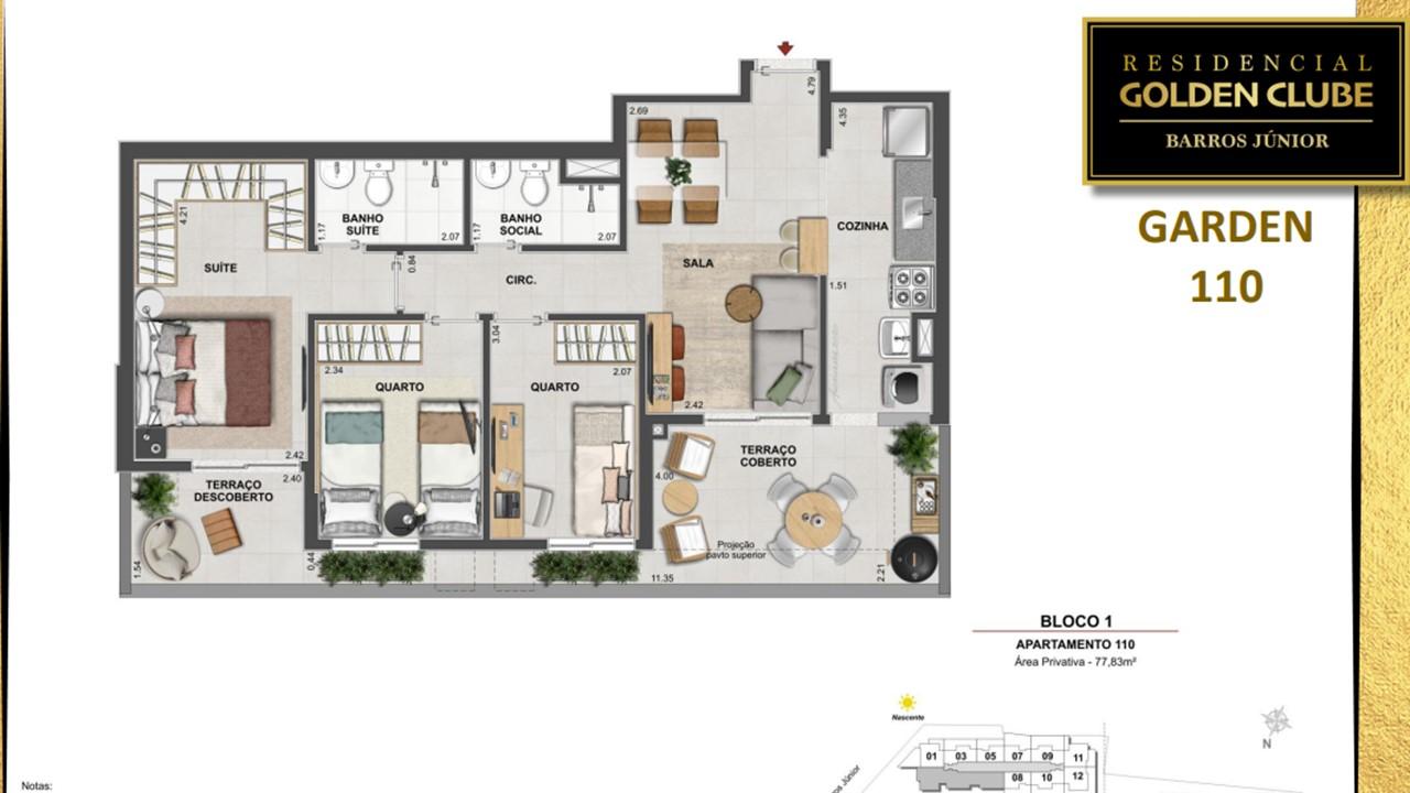 Apartamento à venda com 3 quartos, 66m² - Foto 30