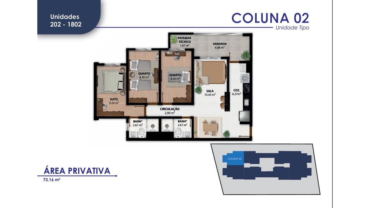 Apartamento à venda com 2 quartos, 64m² - Foto 26