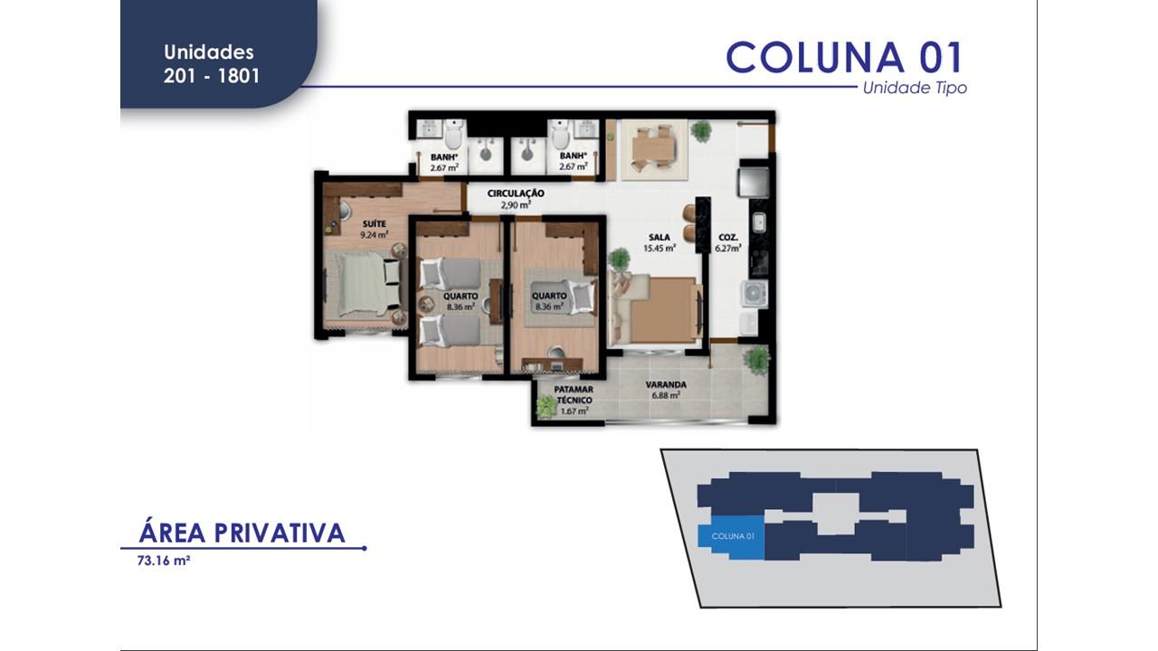 Apartamento à venda com 2 quartos, 64m² - Foto 25