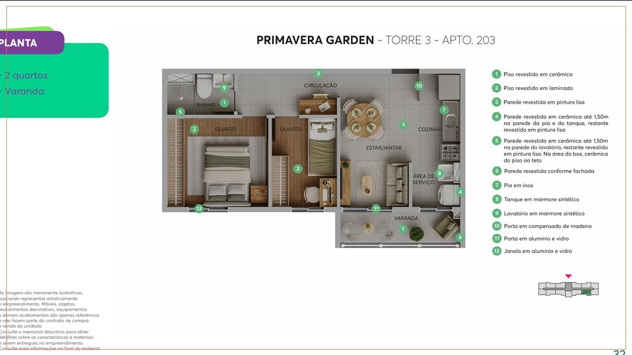 Apartamento à venda com 2 quartos, 35m² - Foto 18